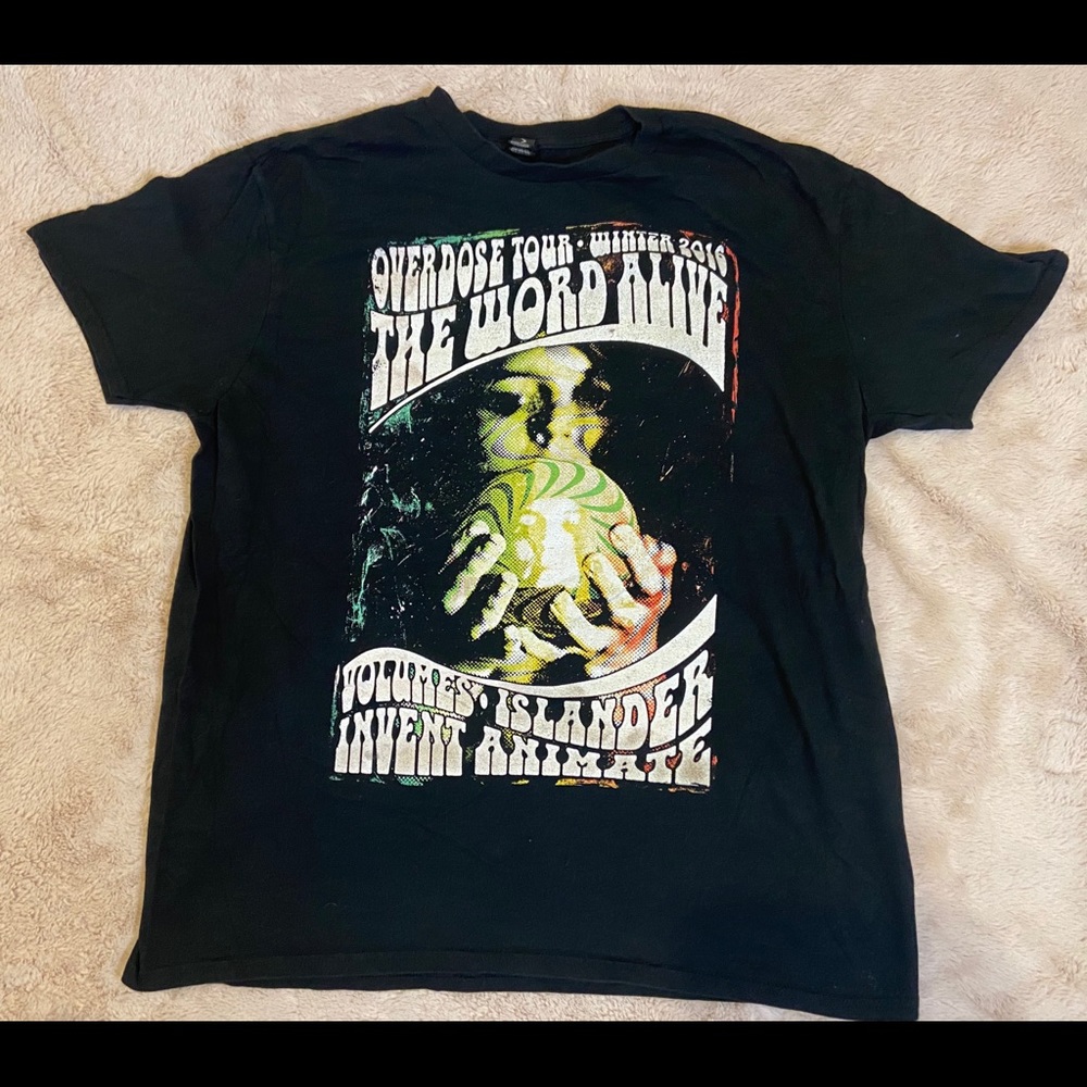 The Word Alive Overdose Tour Shirt